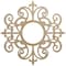 Ekena Millwork Dijon Wood Fretwork Pierced Ceiling Medallion, Hickory, 28"OD x 9 1/8"ID x 3/8"T CMWP28X28X0375DIHI - alternate 1